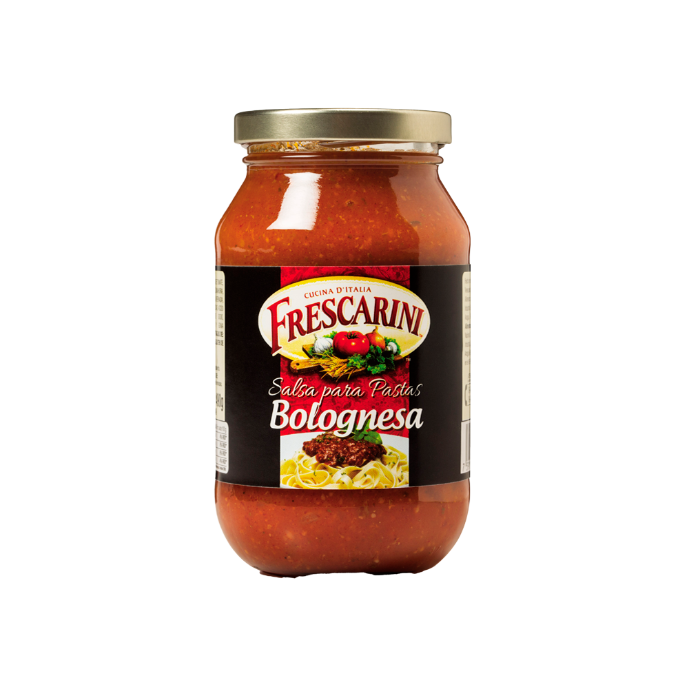 Salsa para Pastas Frescarini Bolognesa 490 gr