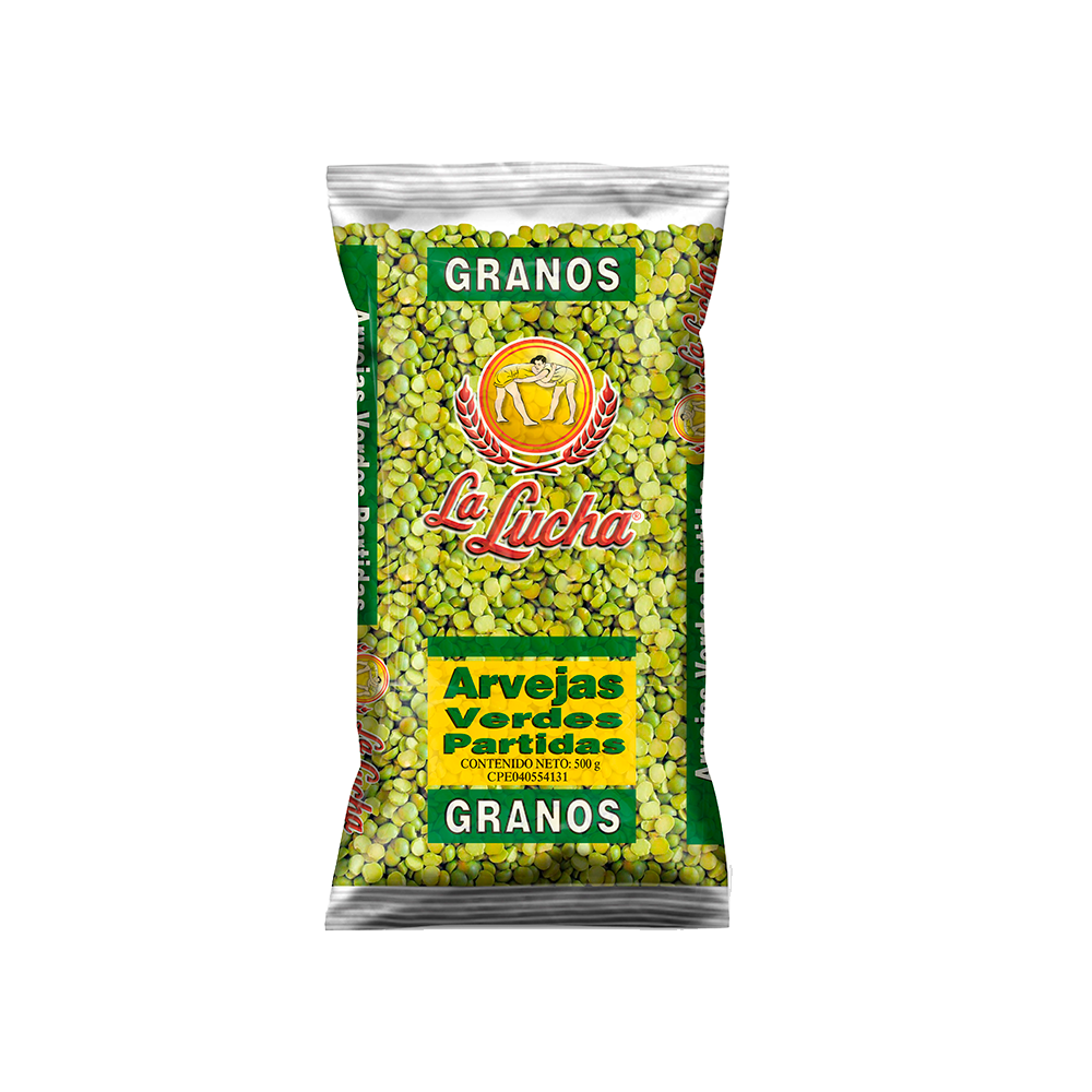 Arvejas Verdes Partidas La Lucha 500 Gr
