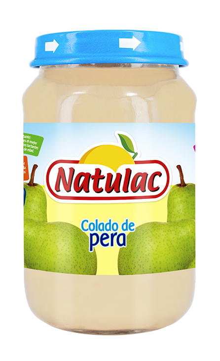 Colado de Pera Natulac 186 g