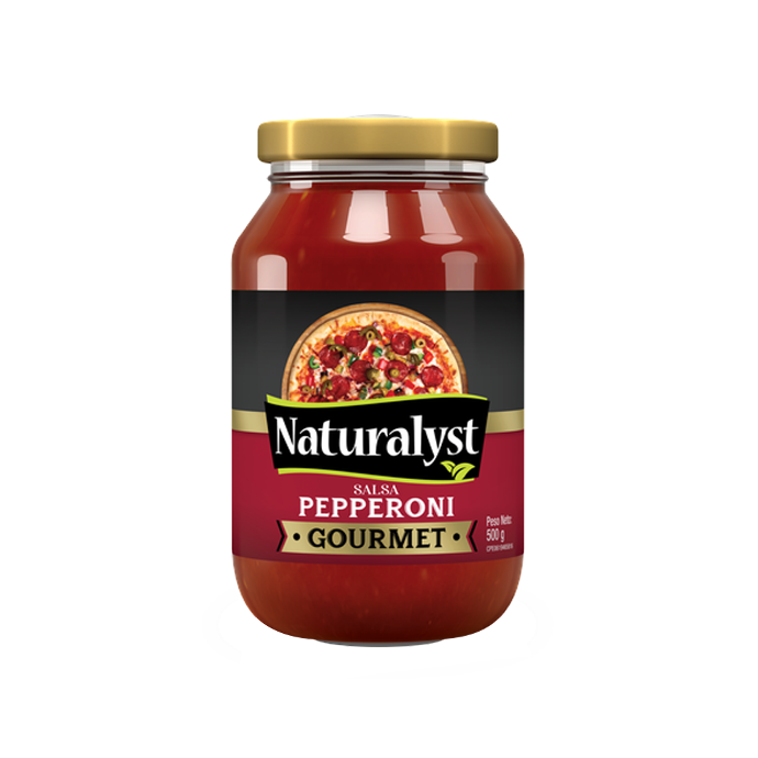 Salsa Pepperoni Naturalyst Gourmet 500 gr
