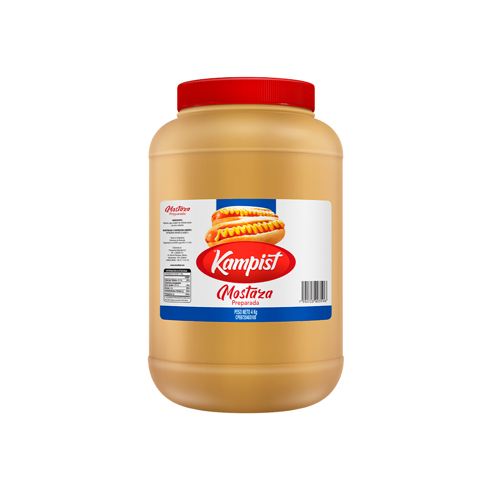 Mostaza Kampist 4.4 kg
