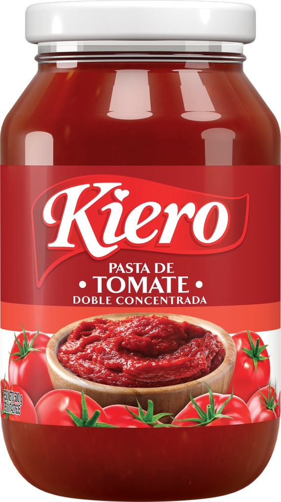 Pasta De Tomate Doble Concentrada Kiero 500 gr