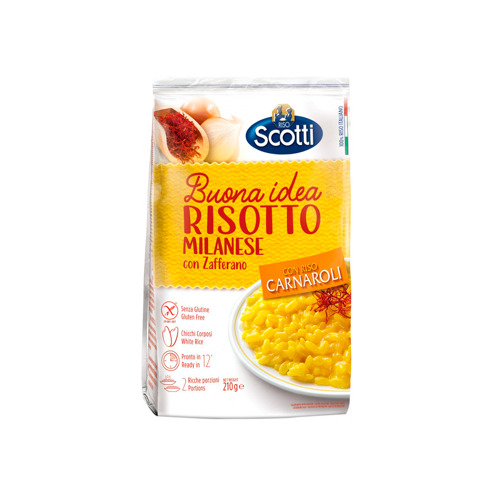 Scotti Risotto Buona Idea Milanese 210Gr