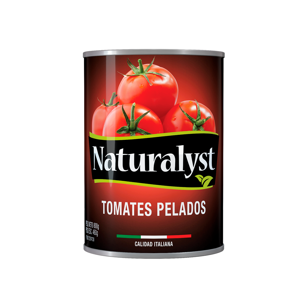 Tomates Pelados Naturalyst 800 gr