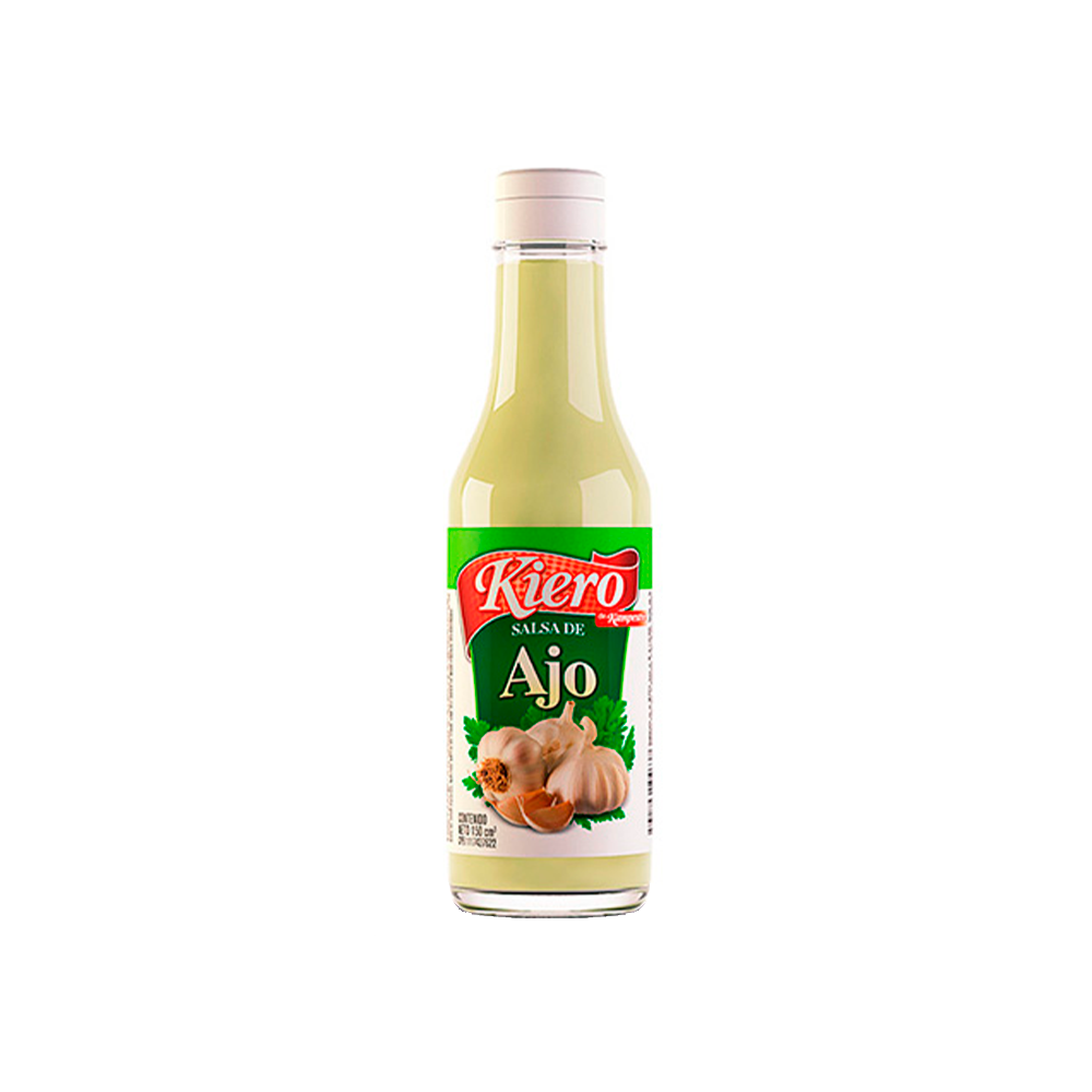 Salsa de Ajo Kiero 150 cc