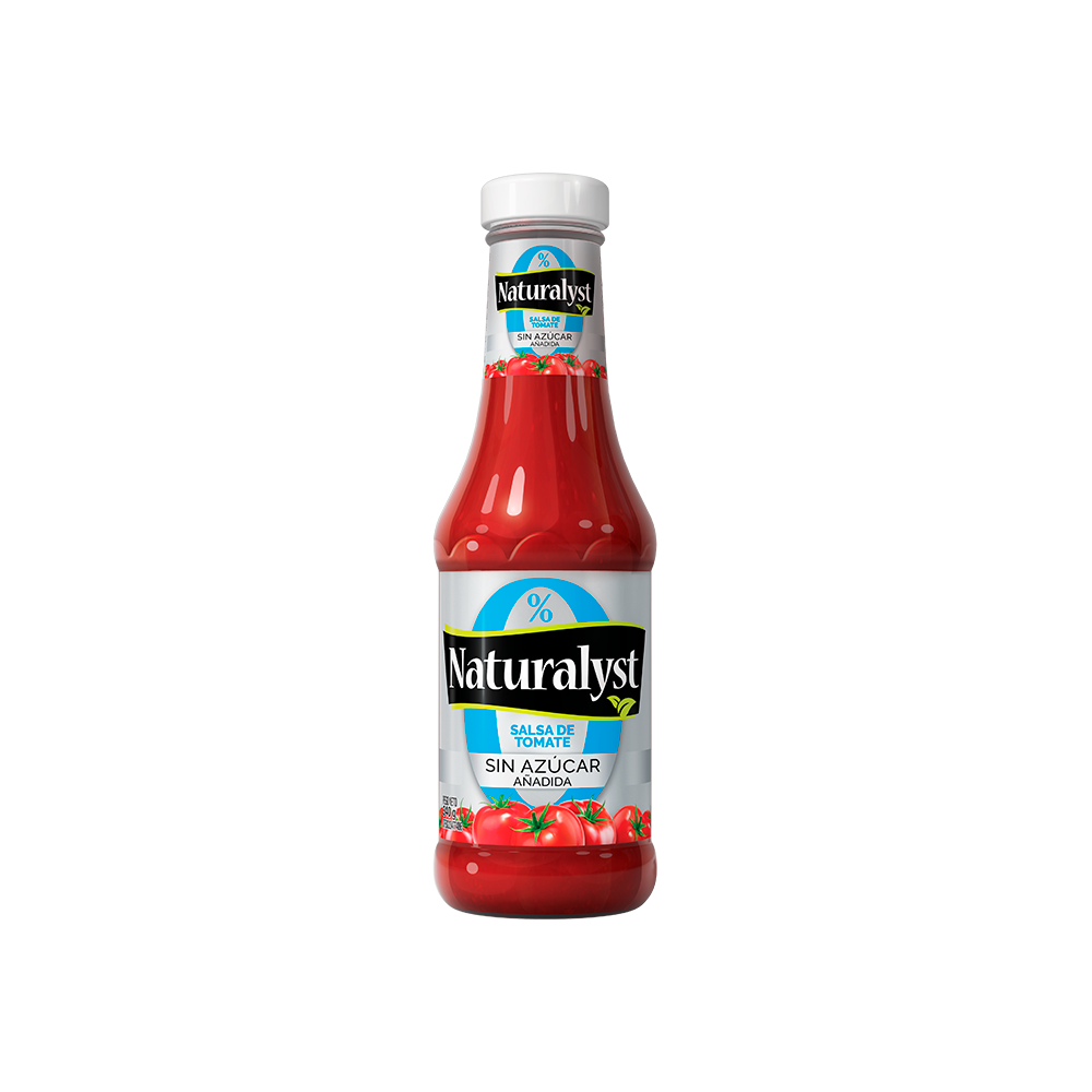 Salsa De Tomate Ketchup Naturalyst sin Azucar Añadida 340 gr