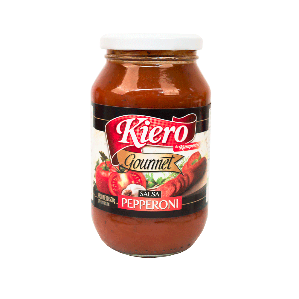 Salsa Pepperoni Kiero Gourmet 500 gr