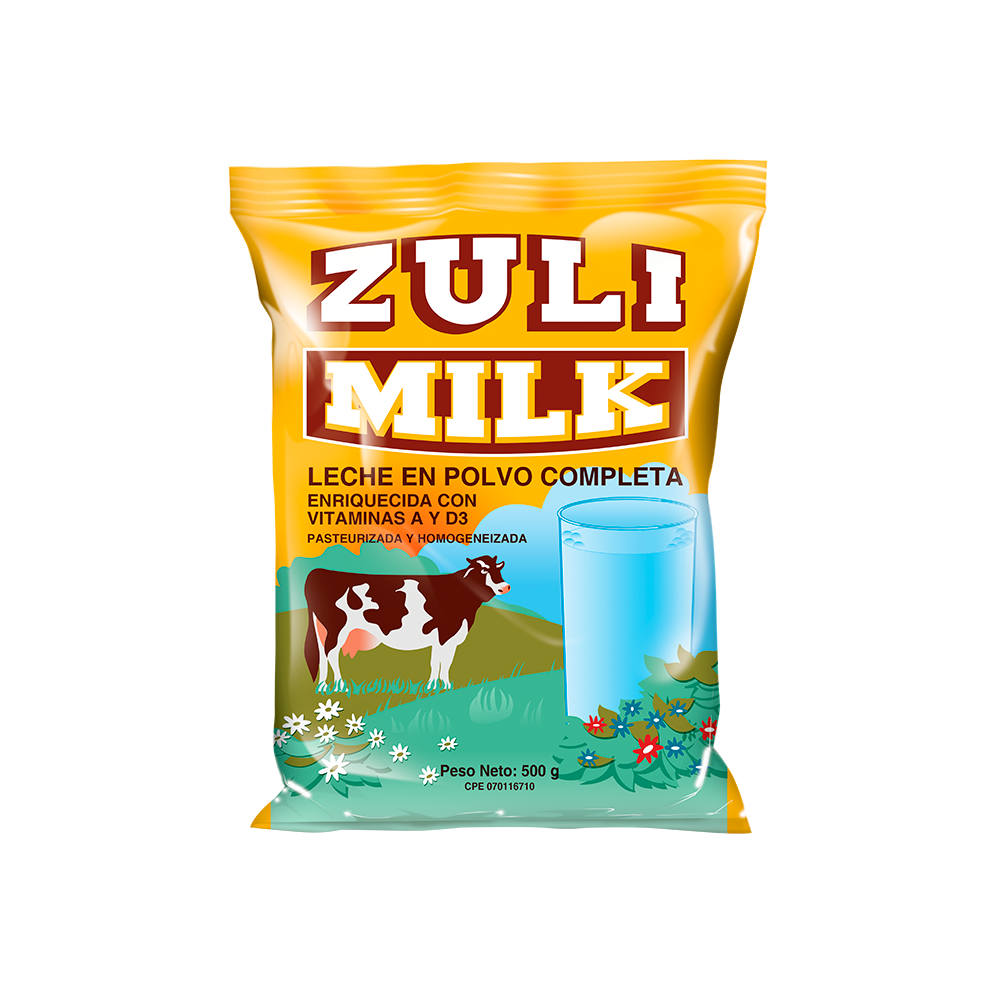 Zulimilk Leche en Polvo Completa 500 gr