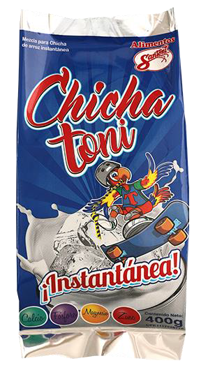 Chicha Instantánea Santoni Chicha Toni 400 gr.