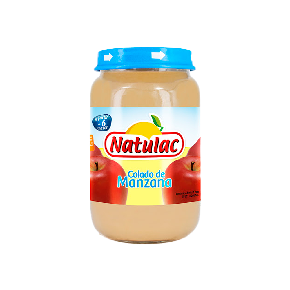 Colado de Manzana Natulac 186 g