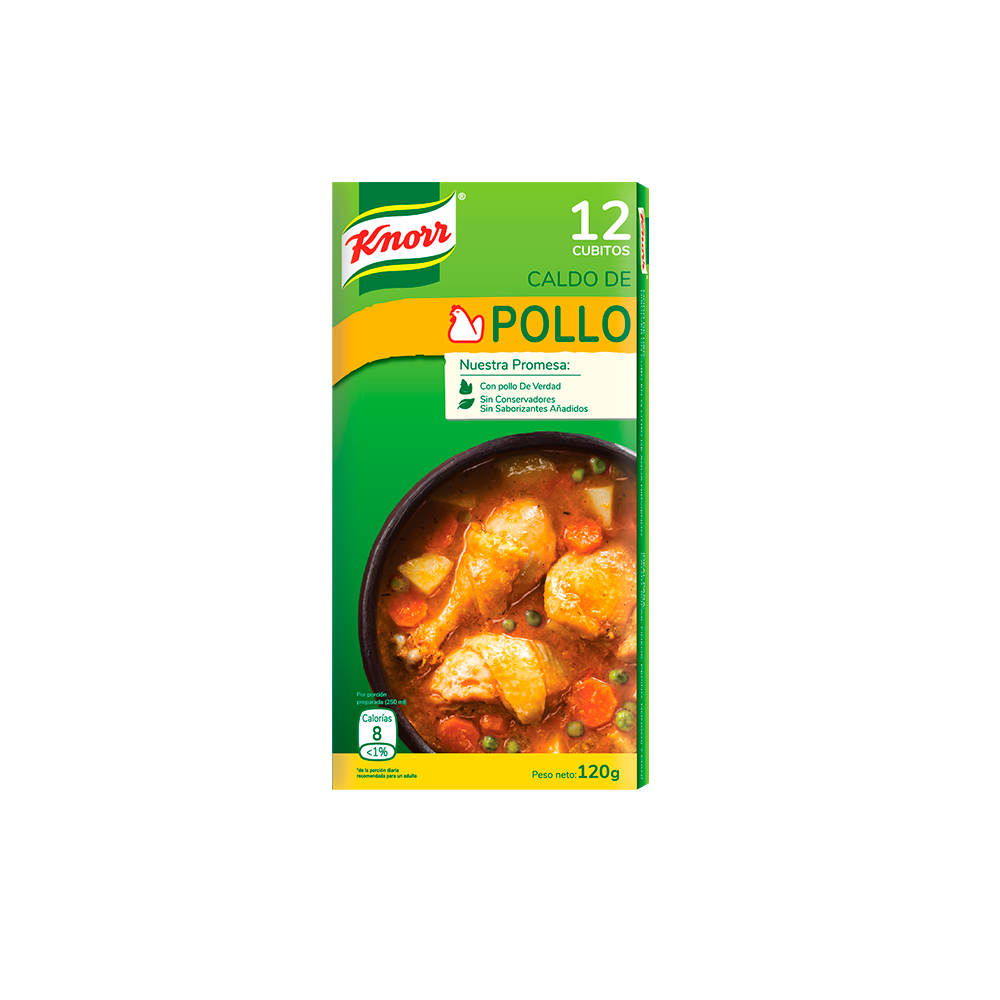 Cubitos Knorr de Pollo 120 G