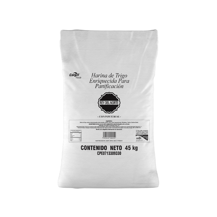 Harina Panadera Rey del Norte saco 45Kg