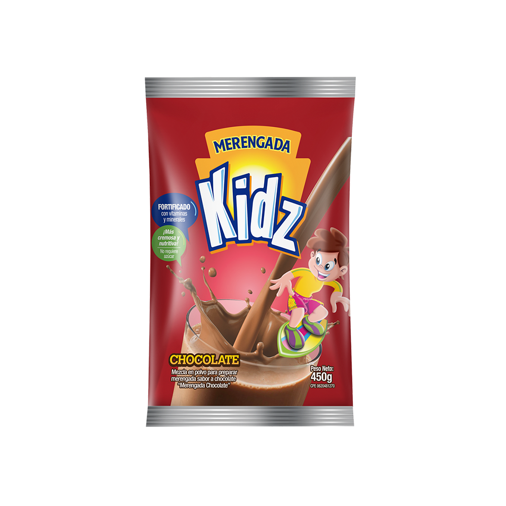 Merengada Chocolate Kidz 450 G.