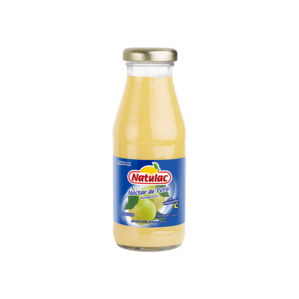 Néctar de Pera Natulac vidrio 250 ml