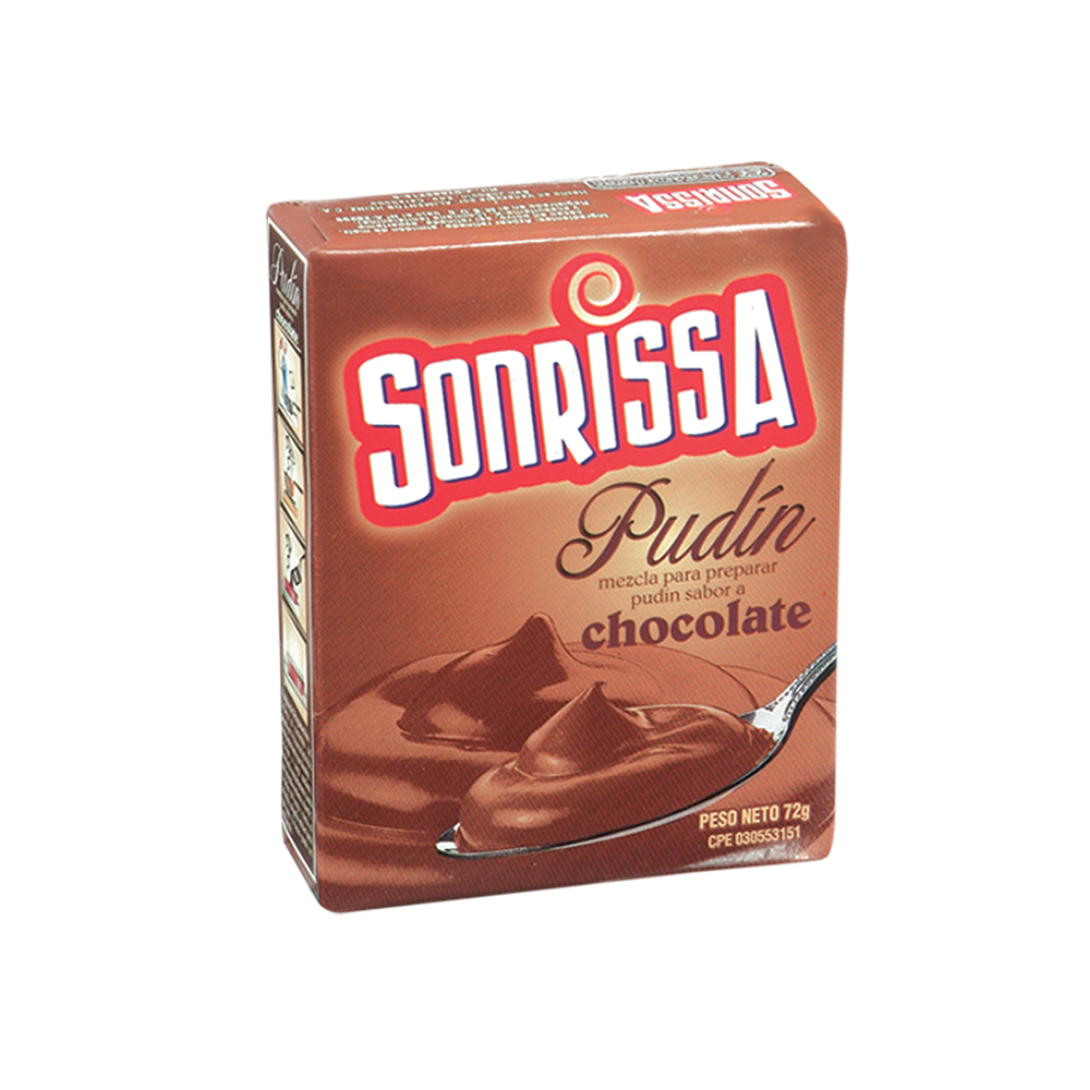 Pudin de Chocolate Sonrissa 72  G. 