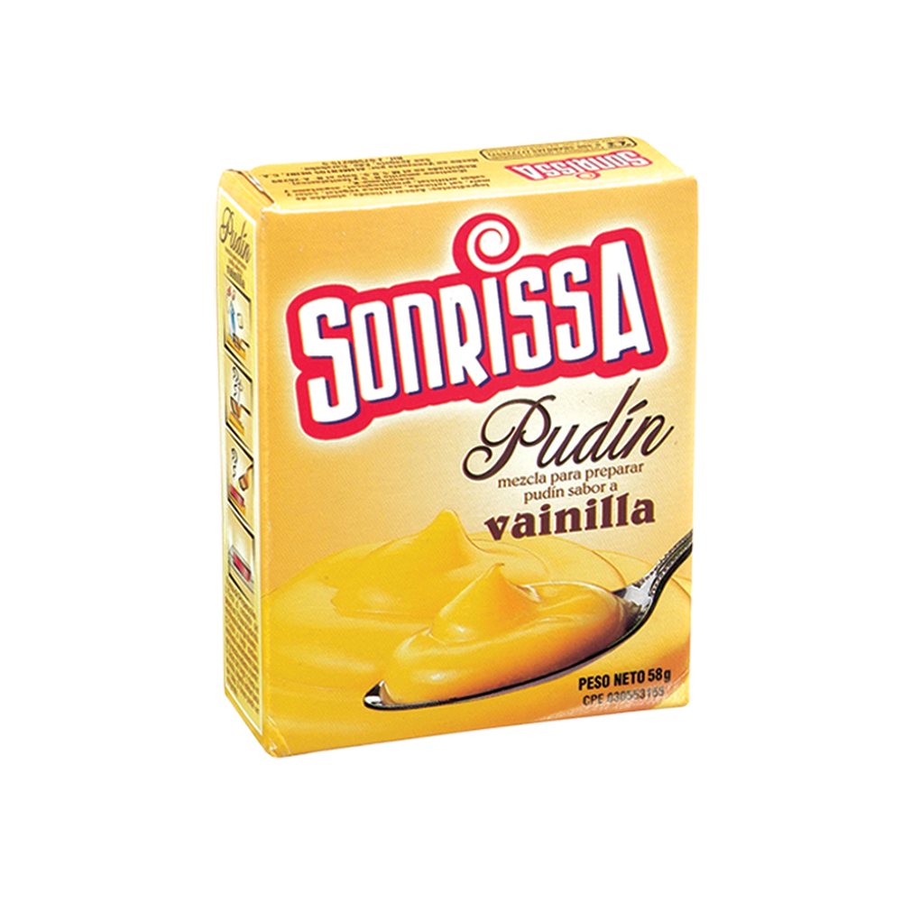 Pudin de Vainilla Sonrissa 58  G. 