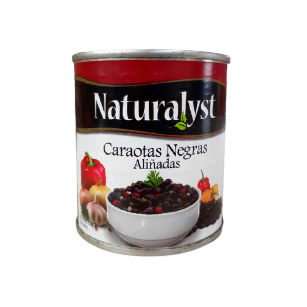 Caraotas Negras Aliñadas Naturalyst 440 gr