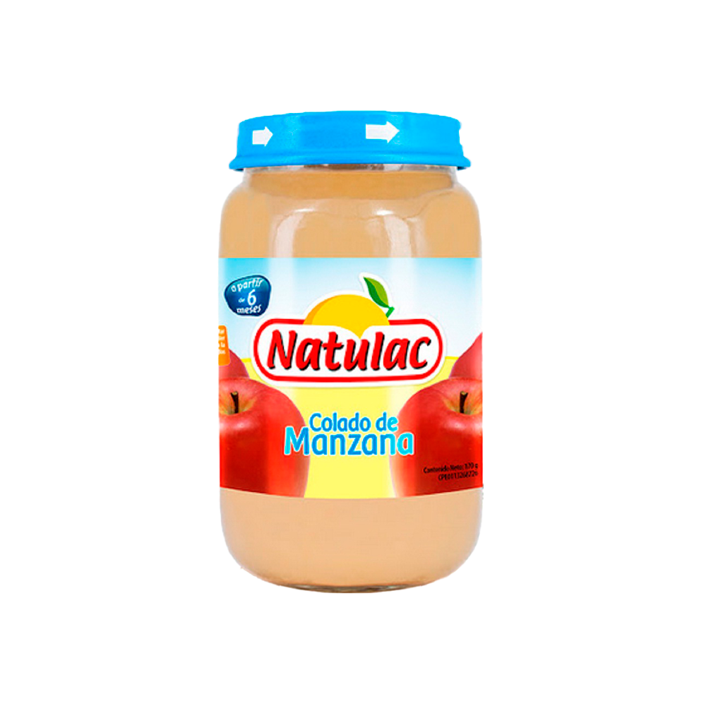 Colado de Manzana Natulac 186 g