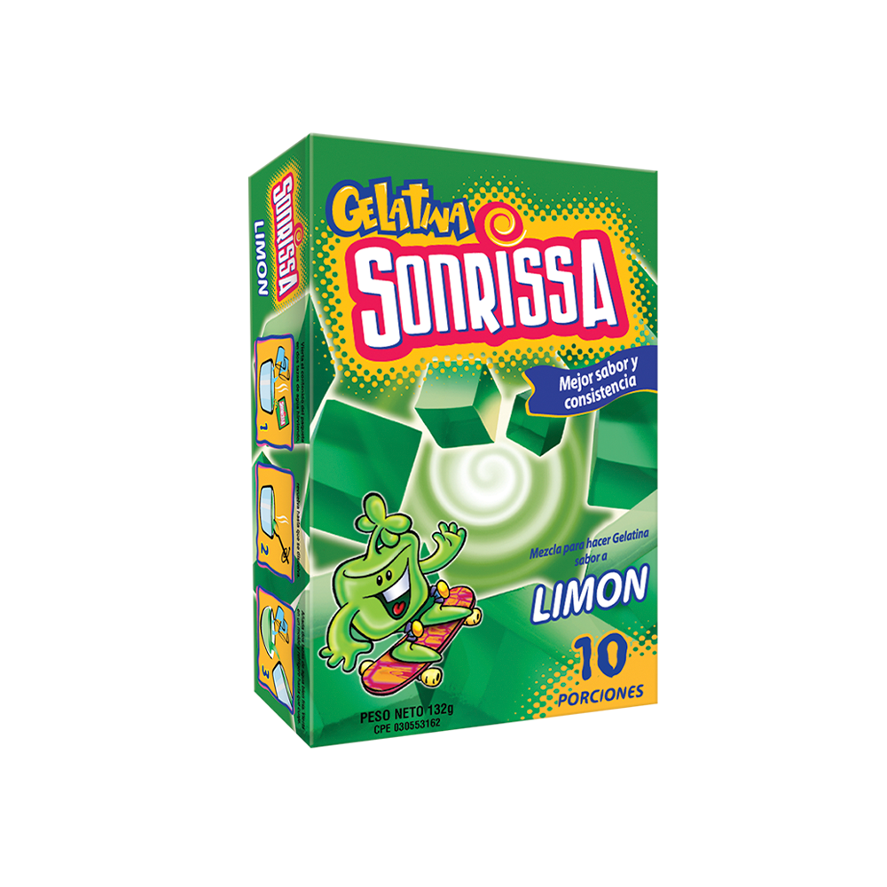 Gelatina de Limon Sonrissa 132  G.