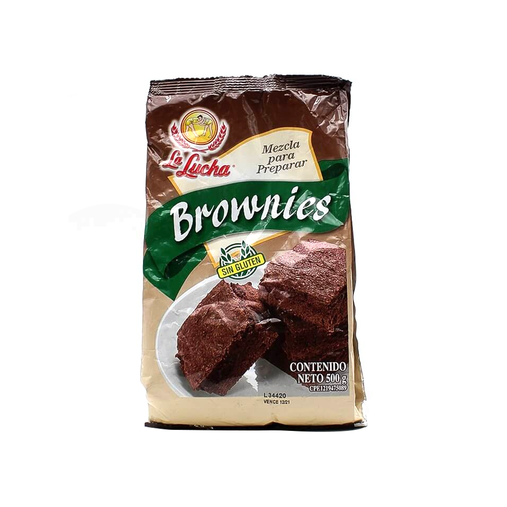 Mezcla para hacer Brownies sin Glúten 500 gr