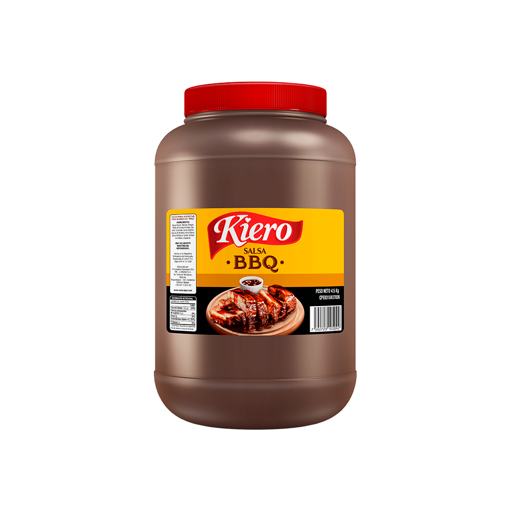 Salsa BBQ Kiero 4.5 kg.
