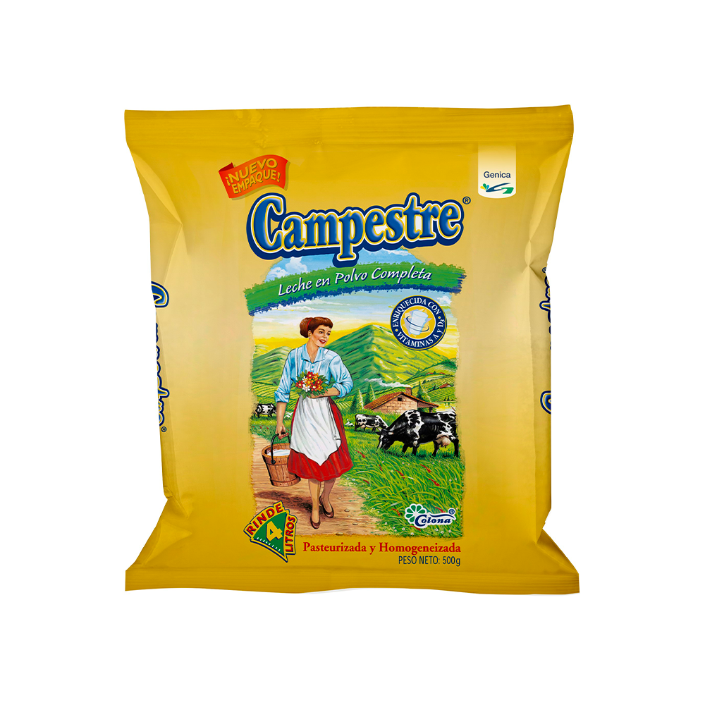 Leche en Polvo Completa Campestre 500 gr.