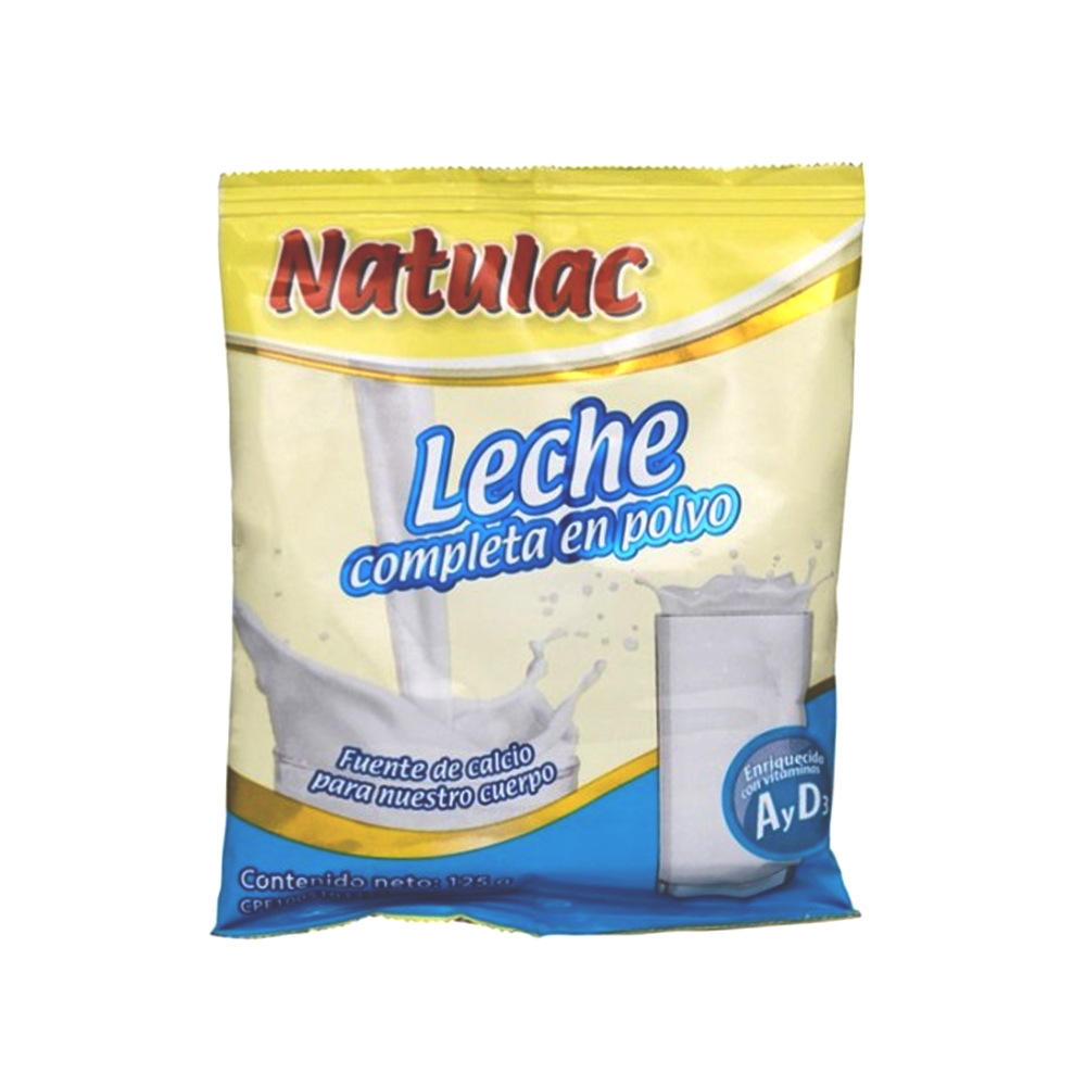 Leche en polvo completa 125gr