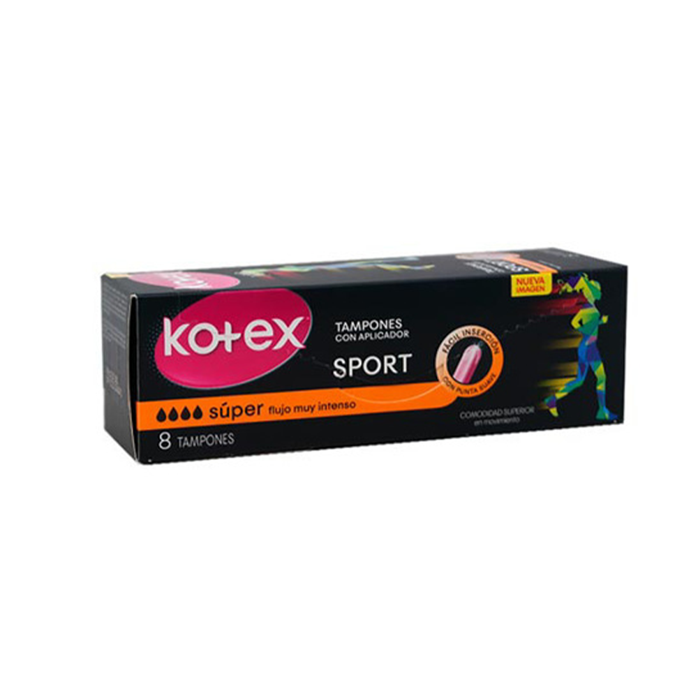 Tampones Kotex Super 8 und