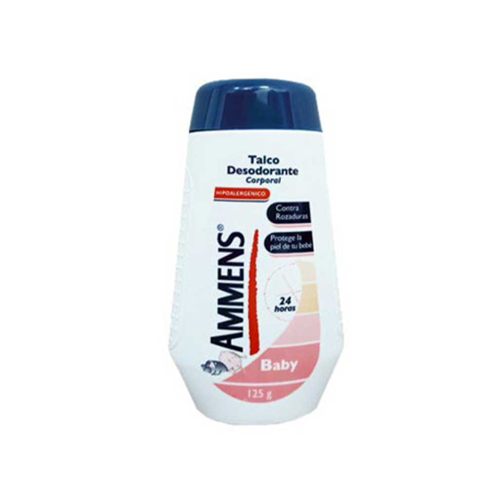 Talco Ammens Baby - 125G 