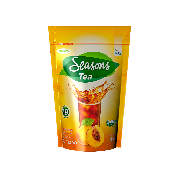 Te de Durazno Seasons 450 gr.