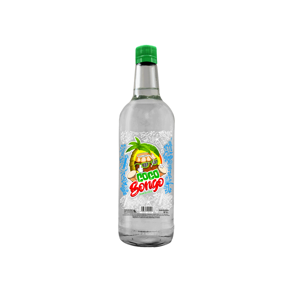 Licor de Coco Coco Bongo 1 Lt