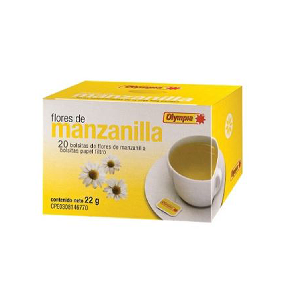 Infusion de Manzanilla Olympia 22 gr (20 Unidades)