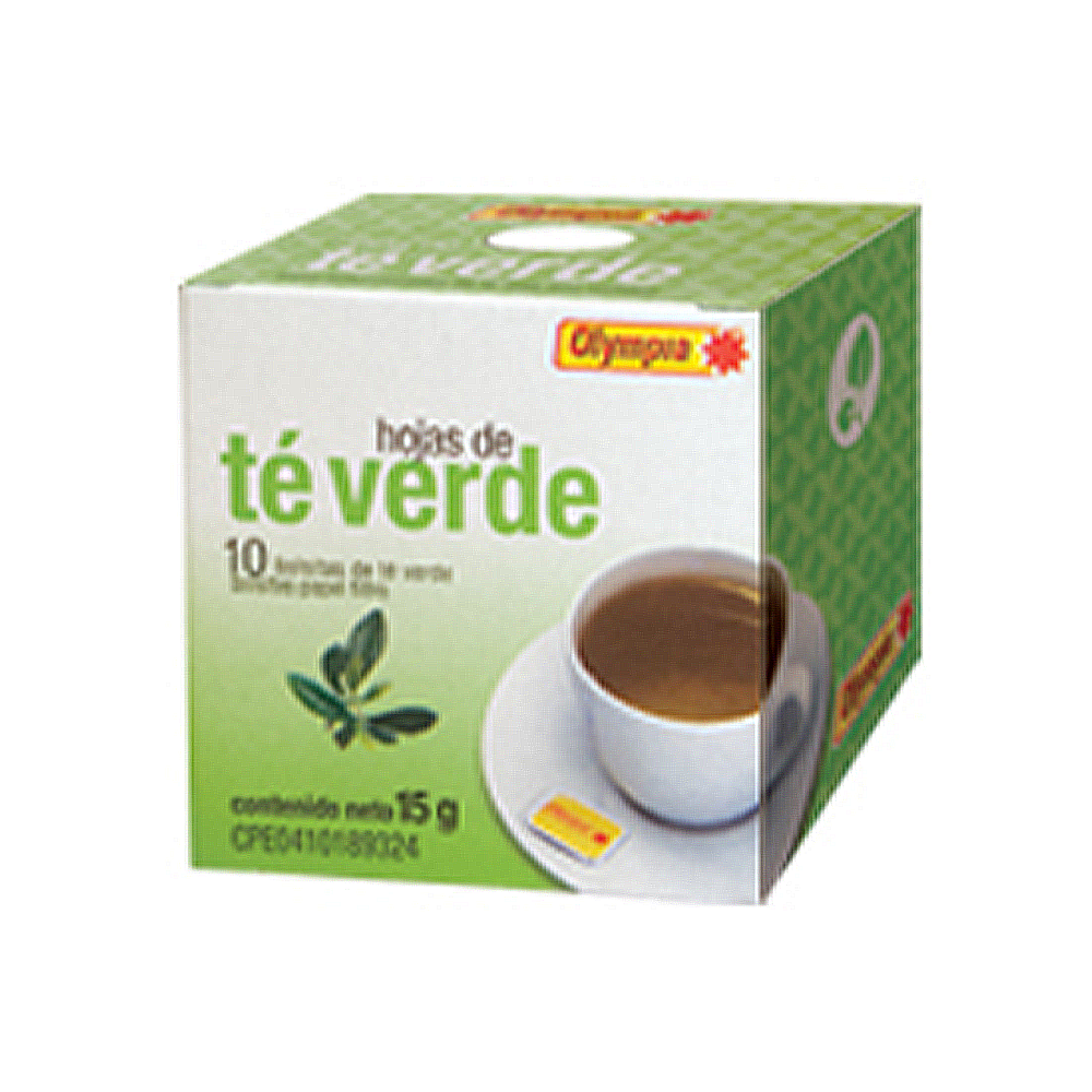 Infusion de Te Verde Olympia 15gr (10 Unidades)