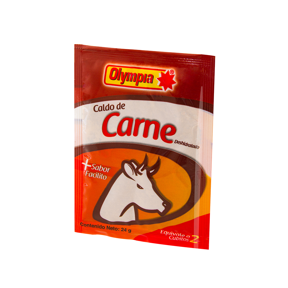Caldo de Carne Olympia 24 gr