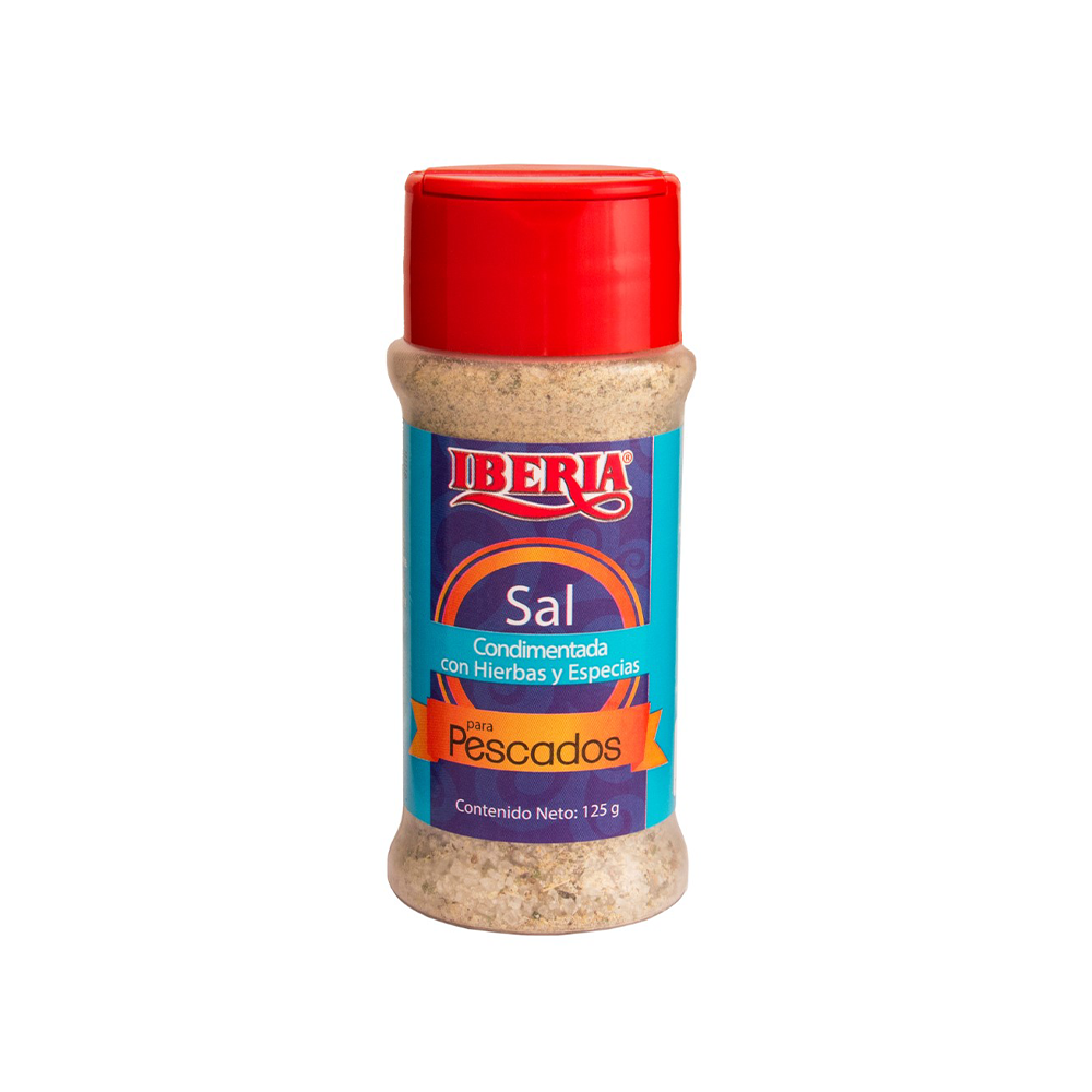 Sal Condimentada para Pescados Iberia 125 gr