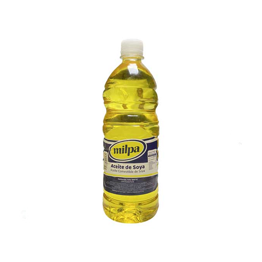 Aceite de Soya Milpa 828 ml