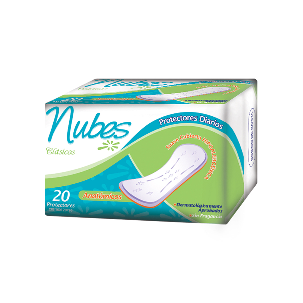 Protectores Diarios Nubes (20 Unidades)