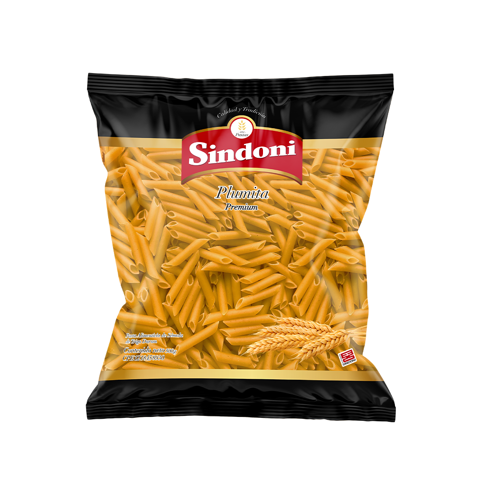 Pasta Especial Plumitas Sindoni 500 gr