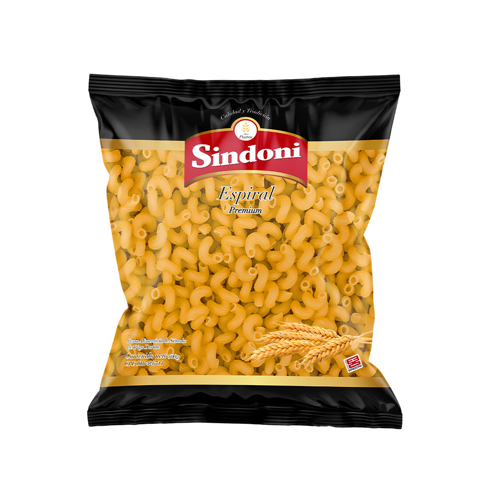 Pasta Premium Espiral Sindoni 500 gr