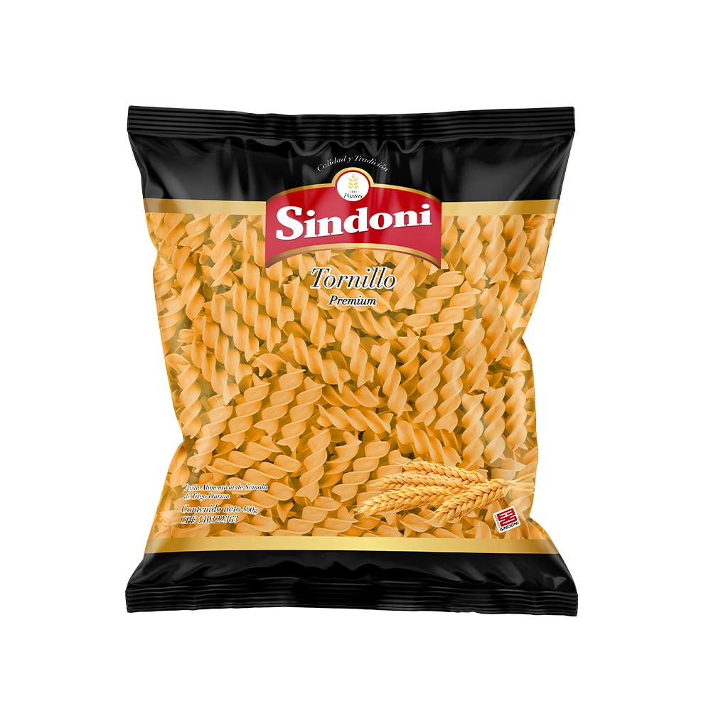 Pasta Premium Tornillo Sindoni 500 gr
