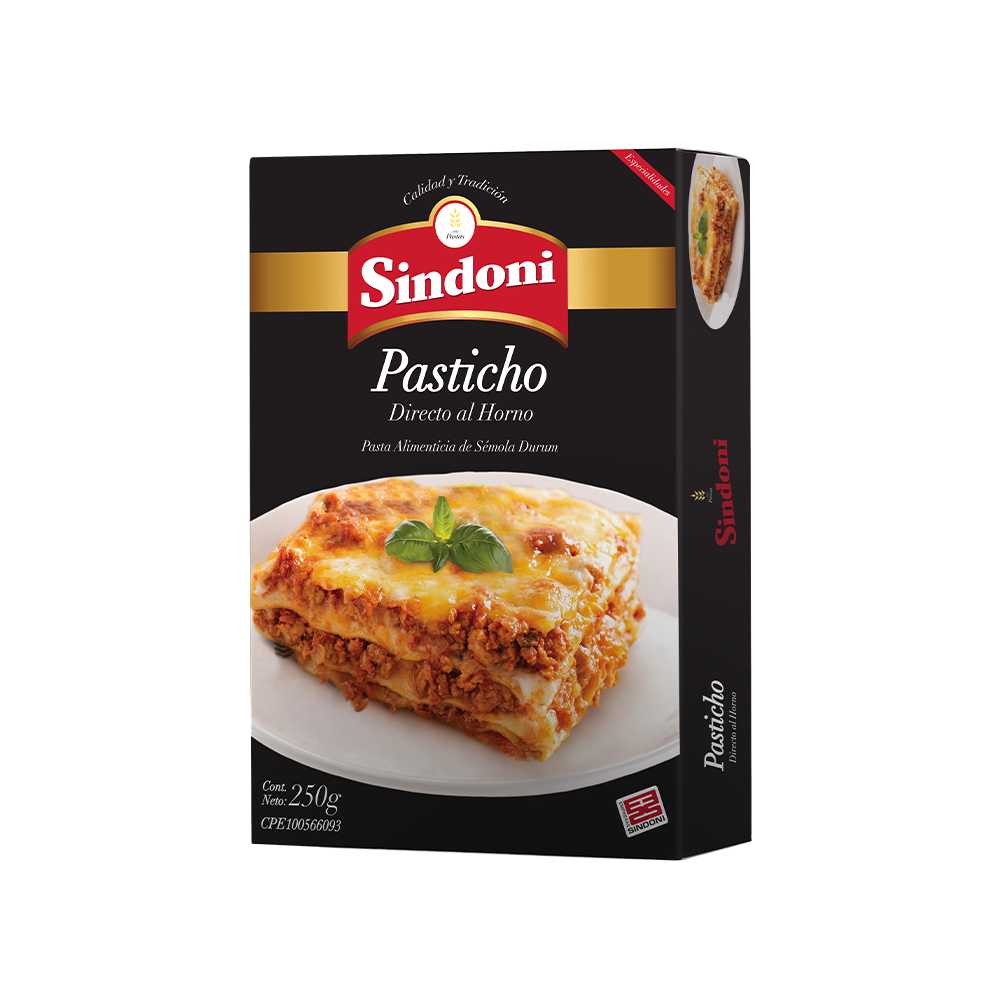 Pasticho Directo al Horno Sindoni 250 gr