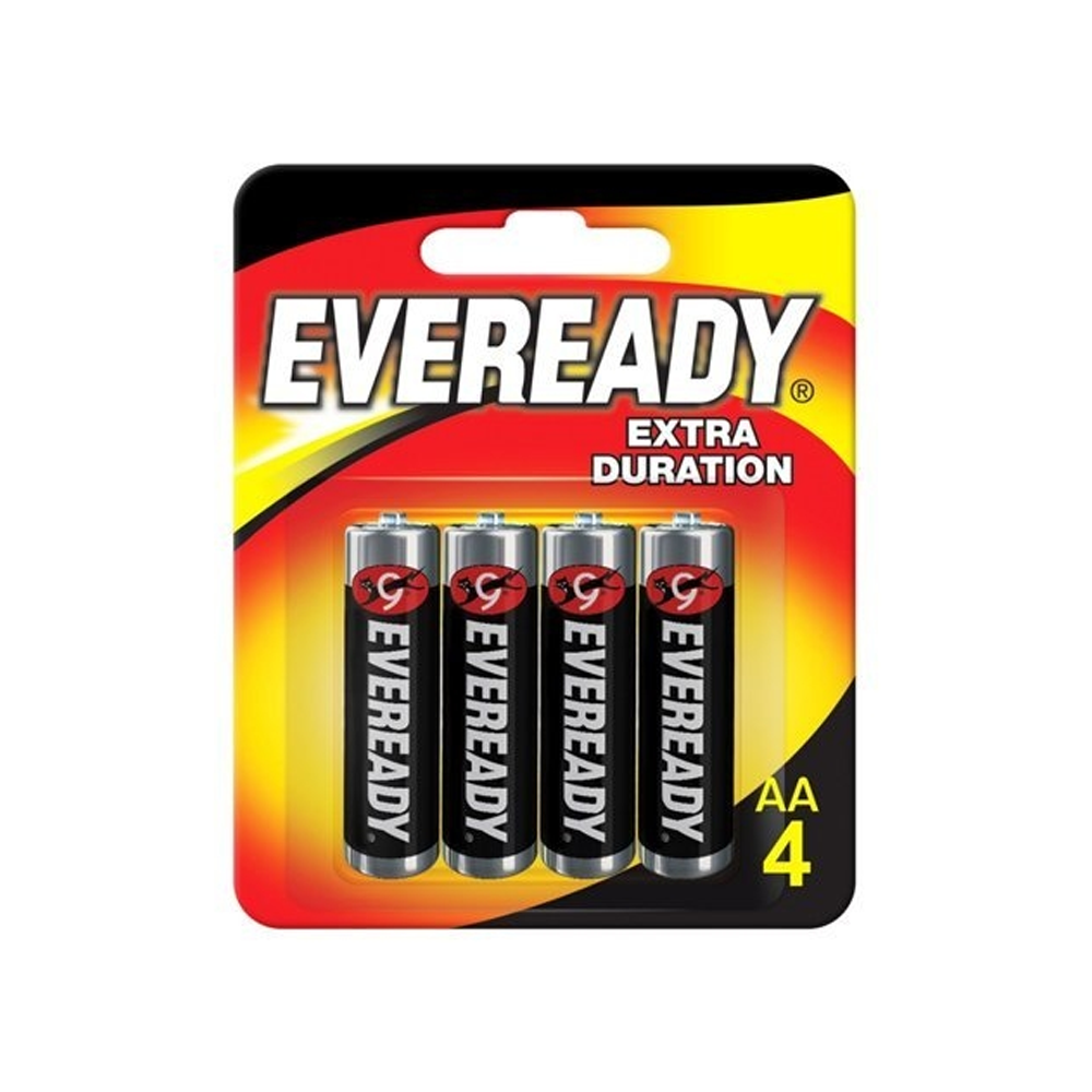 Pilas Eveready AA (4 Unidades)