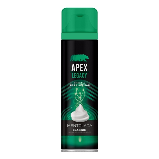[7595751003613] Apex Esp. Afeitar Legacy (Mentol) 414Ml