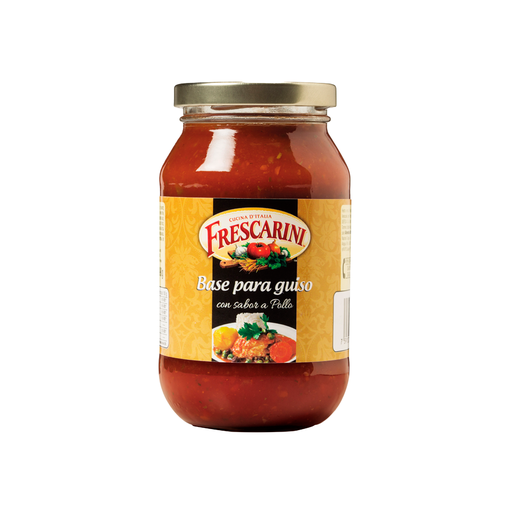 [7591072004360] Base para Guisos Frescarini Pollo 490 gr