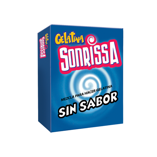 [7591112061827] Gelatina sin Sabor Sonrissa 33  G.