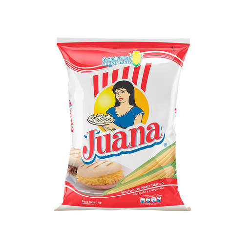 [7591104101104] Harina de Maiz Enriquecida Juana 1 Kg