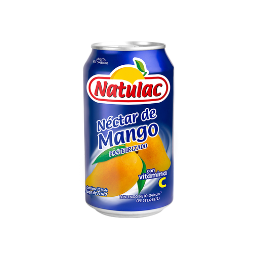 [7592396000977] Néctar de Mango Natulac Lata 340 ml