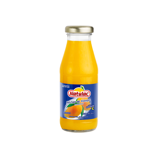 [7592396001097] Néctar de Mango Natulac vidrio 250 ml