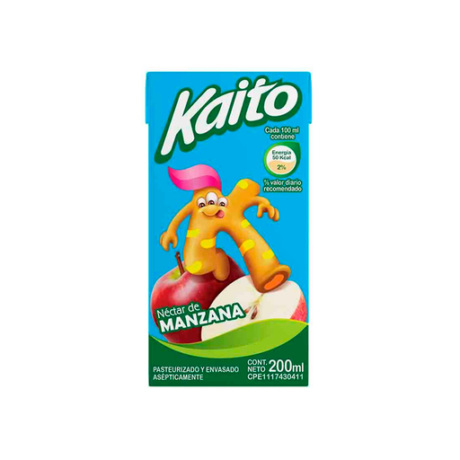 [7592723104521] Nectar de Manzana Kaito 200 ml