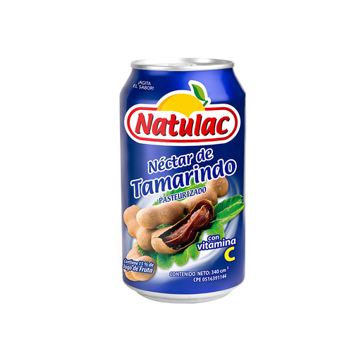 [7592396001219] Néctar de Tamarindo Natulac Lata 340 ml